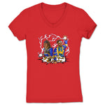 Pure Ignorance  Women's V-Neck Red