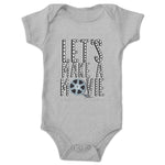Qwantity Entertainment & Media  Infant Onesie Heather Grey