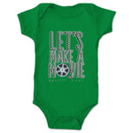 Qwantity Entertainment & Media  Infant Onesie Kelly Green