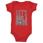 Qwantity Entertainment & Media  Infant Onesie Red