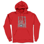 Qwantity Entertainment & Media  Midweight Pullover Hoodie Red