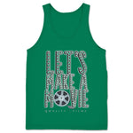 Qwantity Entertainment & Media  Unisex Tank Kelly Green