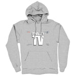 Qwantity Entertainment & Media  Midweight Pullover Hoodie Heather Grey