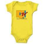 Qwantity Entertainment & Media  Infant Onesie Yellow