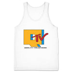 Qwantity Entertainment & Media  Unisex Tank White