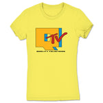 Qwantity Entertainment & Media  Women's Tee Yellow