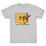 Qwantity Entertainment & Media  Youth Tee Heather Grey