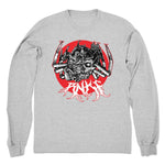 RNKF  Unisex Long Sleeve Heather Grey