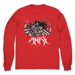 RNKF  Unisex Long Sleeve Red