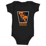 Racket Podcast  Infant Onesie Black