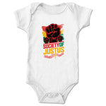 Rahmel Justus  Infant Onesie White