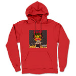 Rant with Ant  Midweight Pullover Hoodie Red