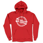 Realfighting Designs  Midweight Pullover Hoodie Red
