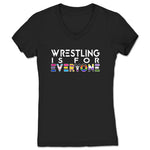 Realfighting Designs  Women's V-Neck Black