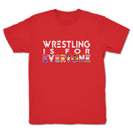 Realfighting Designs  Youth Tee Red