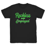 Reckless Pro  Youth Tee Black