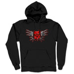 Red Dawg  Midweight Pullover Hoodie Black