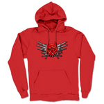 Red Dawg  Midweight Pullover Hoodie Red