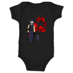 Red Dawg  Infant Onesie Black