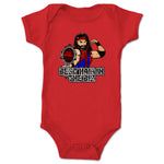 Rich Maxwell  Infant Onesie Red