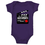 Rich Maxwell  Infant Onesie Purple