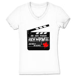 Rich Maxwell  Women's V-Neck White