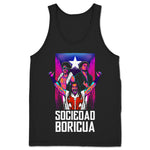 Rico De La Vega  Unisex Tank Black