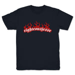Righteousjesse  Youth Tee Navy