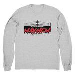 Ringside Mayhem  Unisex Long Sleeve Heather Grey