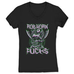 Rob Horn  Women's V-Neck Black