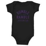 Rumble Ramble  Infant Onesie Black