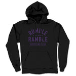 Rumble Ramble  Midweight Pullover Hoodie Black