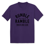 Rumble Ramble  Toddler Tee Purple
