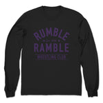 Rumble Ramble  Unisex Long Sleeve Black