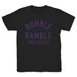 Rumble Ramble  Youth Tee Black