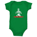 Ruthless Lala  Infant Onesie Kelly Green