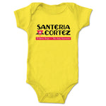 Santeria Cortez  Infant Onesie Yellow