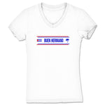 Santeria Cortez  Women's V-Neck White