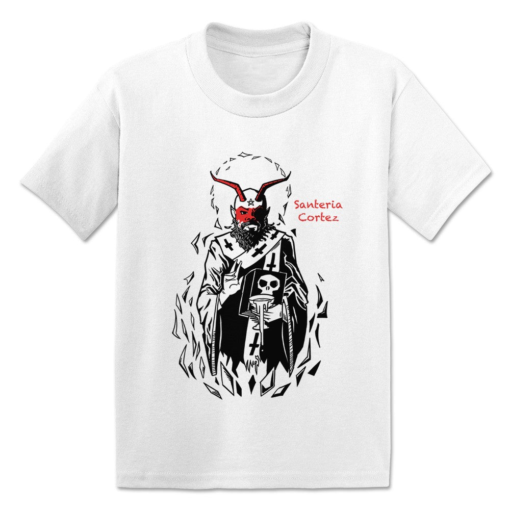 Santeria Cortez Santeria Cortez Portrait Toddler Tee White
