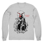 Santeria Cortez  Unisex Long Sleeve Heather Grey