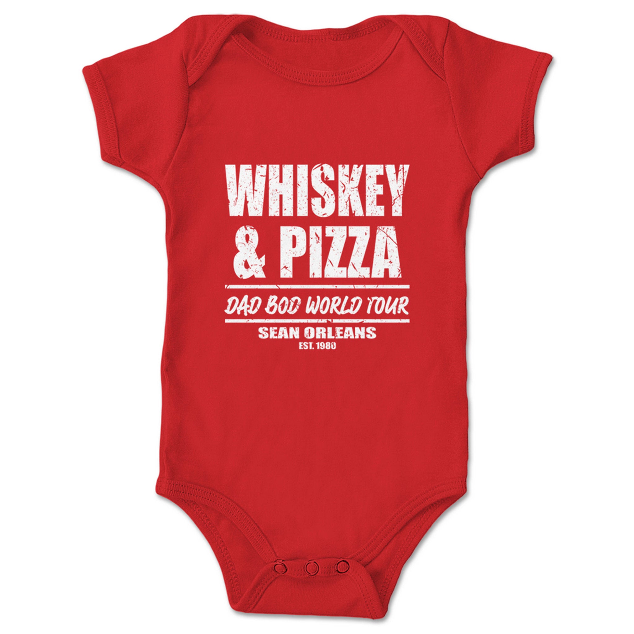 Sean Orleans - Whiskey & Pizza, Infant Onesie