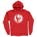Secret Transmission Podcast  Midweight Pullover Hoodie Red