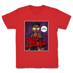 Shaq Jordan  Youth Tee Red