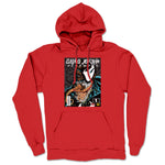 Shaq Jordan  Midweight Pullover Hoodie Red