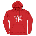 Shoulders Up  Midweight Pullover Hoodie Red