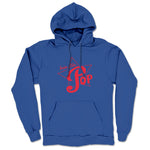 Shoulders Up  Midweight Pullover Hoodie Royal Blue
