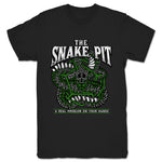Snake Pit  Unisex Tee Black (w/ Green Print)