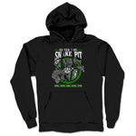 Snake Pit  Midweight Pullover Hoodie Black