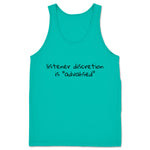 Southern Fried True Crime  Unisex Tank Teal