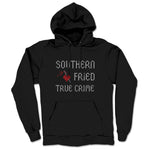 Southern Fried True Crime  Midweight Pullover Hoodie Black